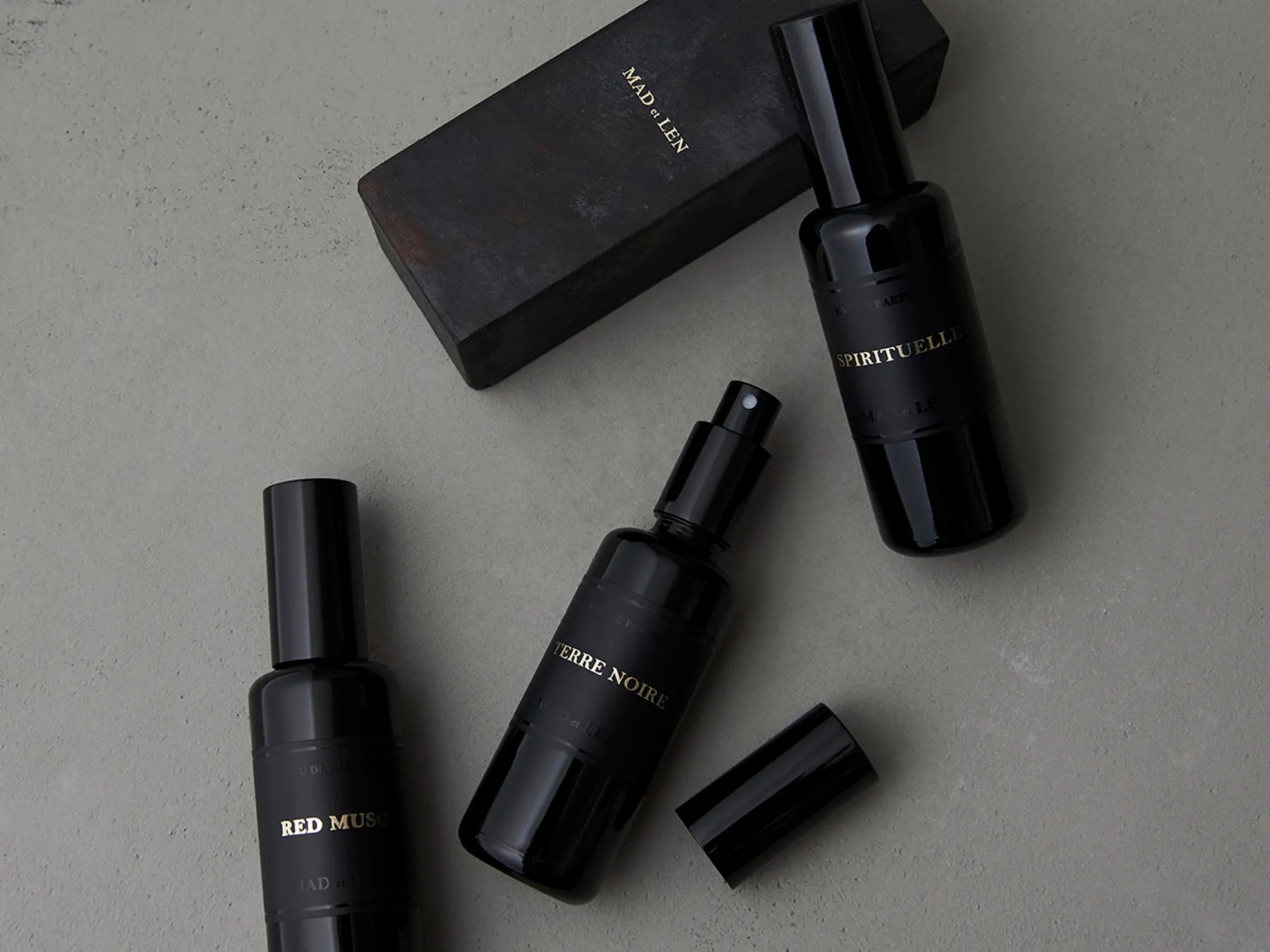 未使用】MAD et LEN アロマキャンドル Figue Noire MAD Et LEN