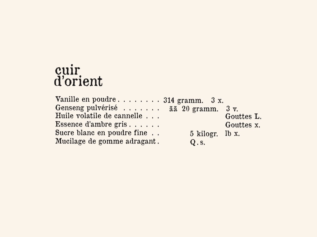 cuir d'orient n°3